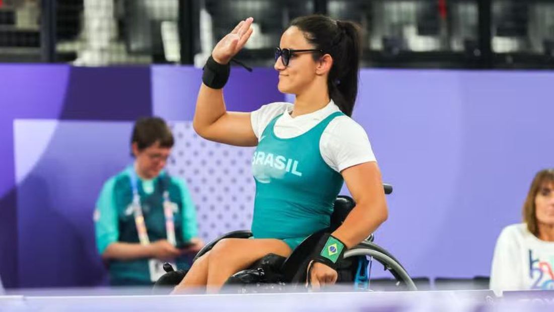 Lara Lima conquista a 50ª medalha para o Brasil nas Paralimpíadas de Paris