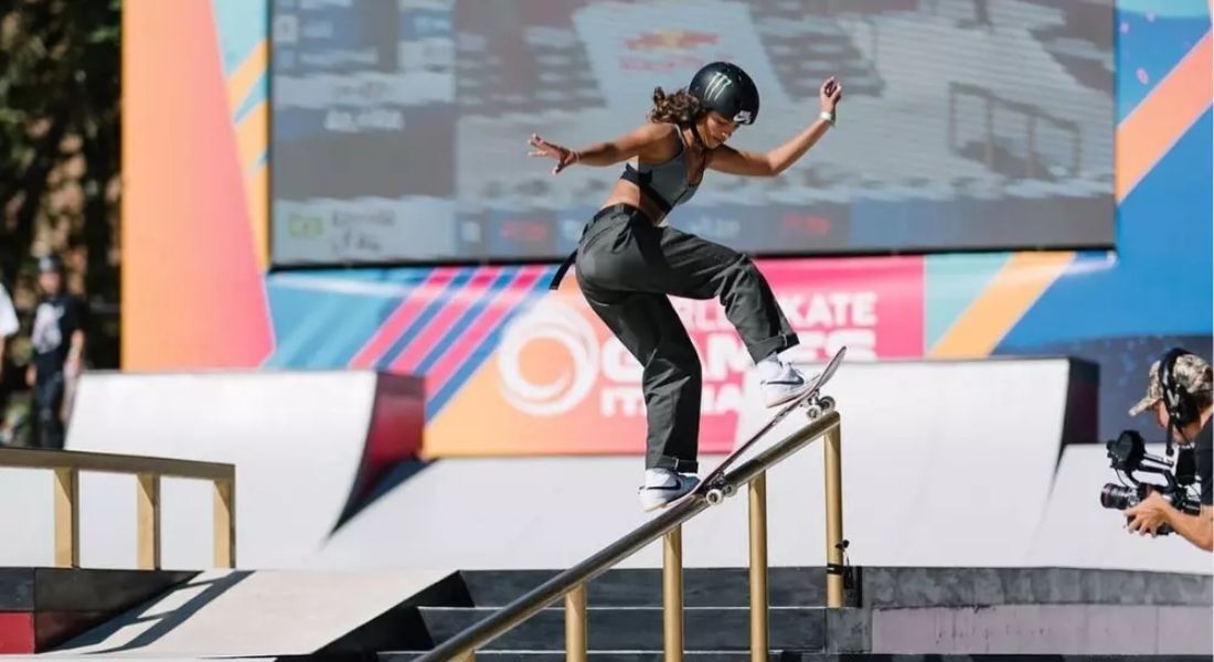 Rayssa Leal é campeã mundial de skate street em Roma