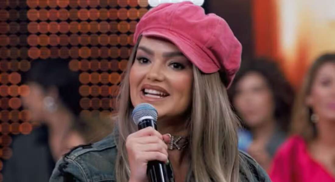 Suzanna Freitas imitou a mãe, Kelly Key, em programa de TV