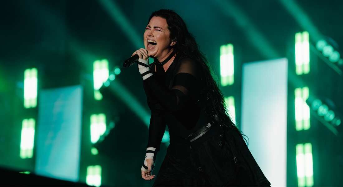 Amy Lee comanda show do Evanescence no Rock in Rio