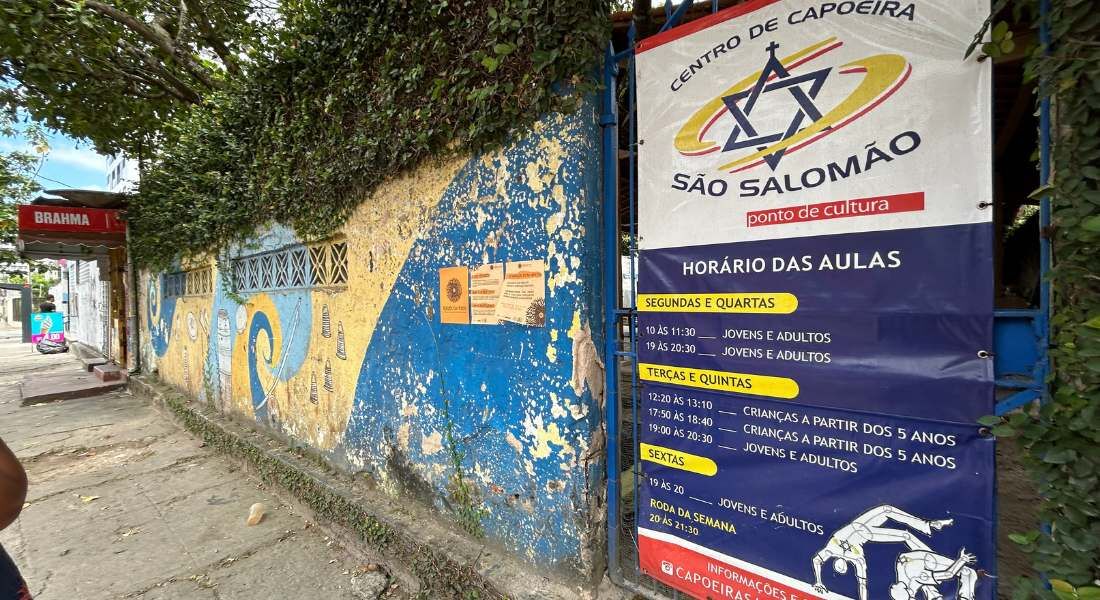 Centro de Capoeira São Salomão sedia o curso