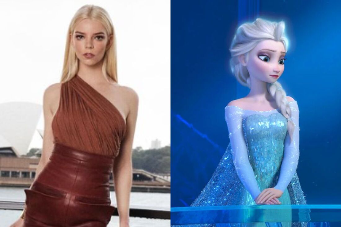 Anya Taylor-Joy compartilhou desejo de interpretar Elsa em um live-action de ''Frozen''.