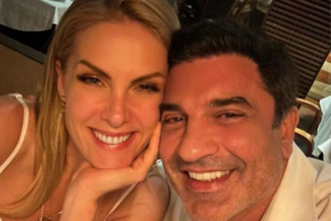 Ana Hickmann e Edu Guedes em primeira foto do início do namoro do casal