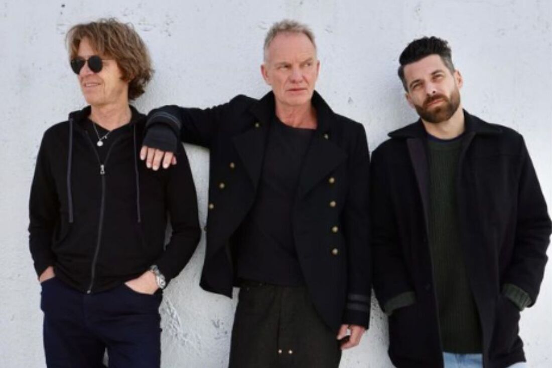 Sting é conhecido por hits de sua carreira solo e de sua icônica banda The Police