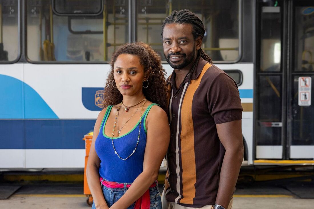 Jéssica Ellen e Fabrício Boliveira são protagonistas da novela ''Volta por Cima''