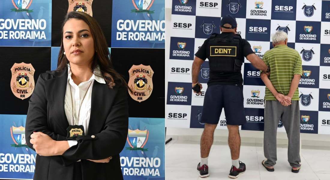 Gislayne de Deus, escrivã da Polícia Civil de Roraima, ajudou a prender o assassino do próprio pai