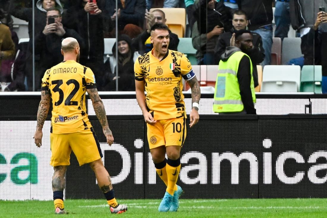 Inter de Milão vence Udinese no Italiano com dois gols de Lautaro Martínez