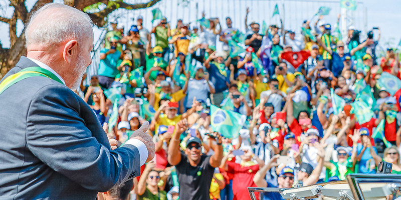 Presidente Lula no Desfile do 7 de setembro