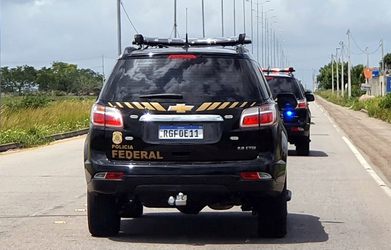 Viatura da Polícia Federal. Imagem ilustrativa