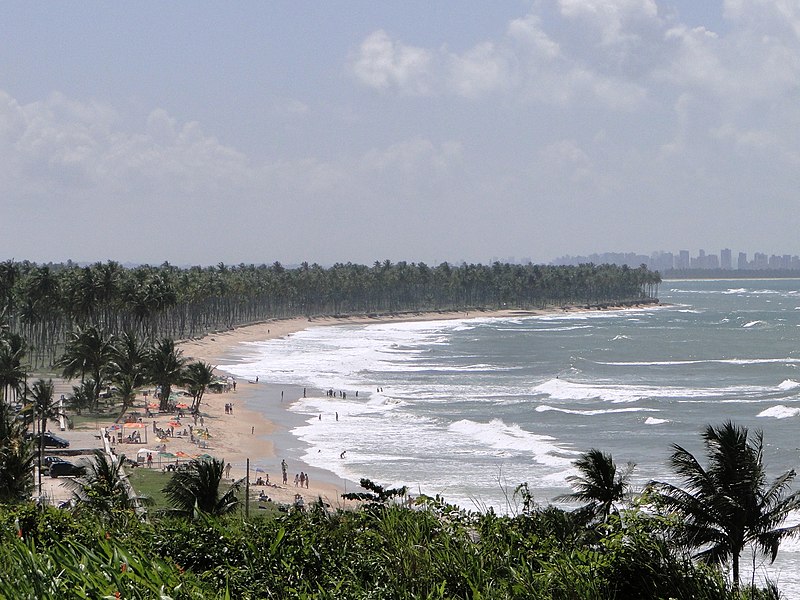 Praia do Paiva, no Cabo de Santo Agostinho