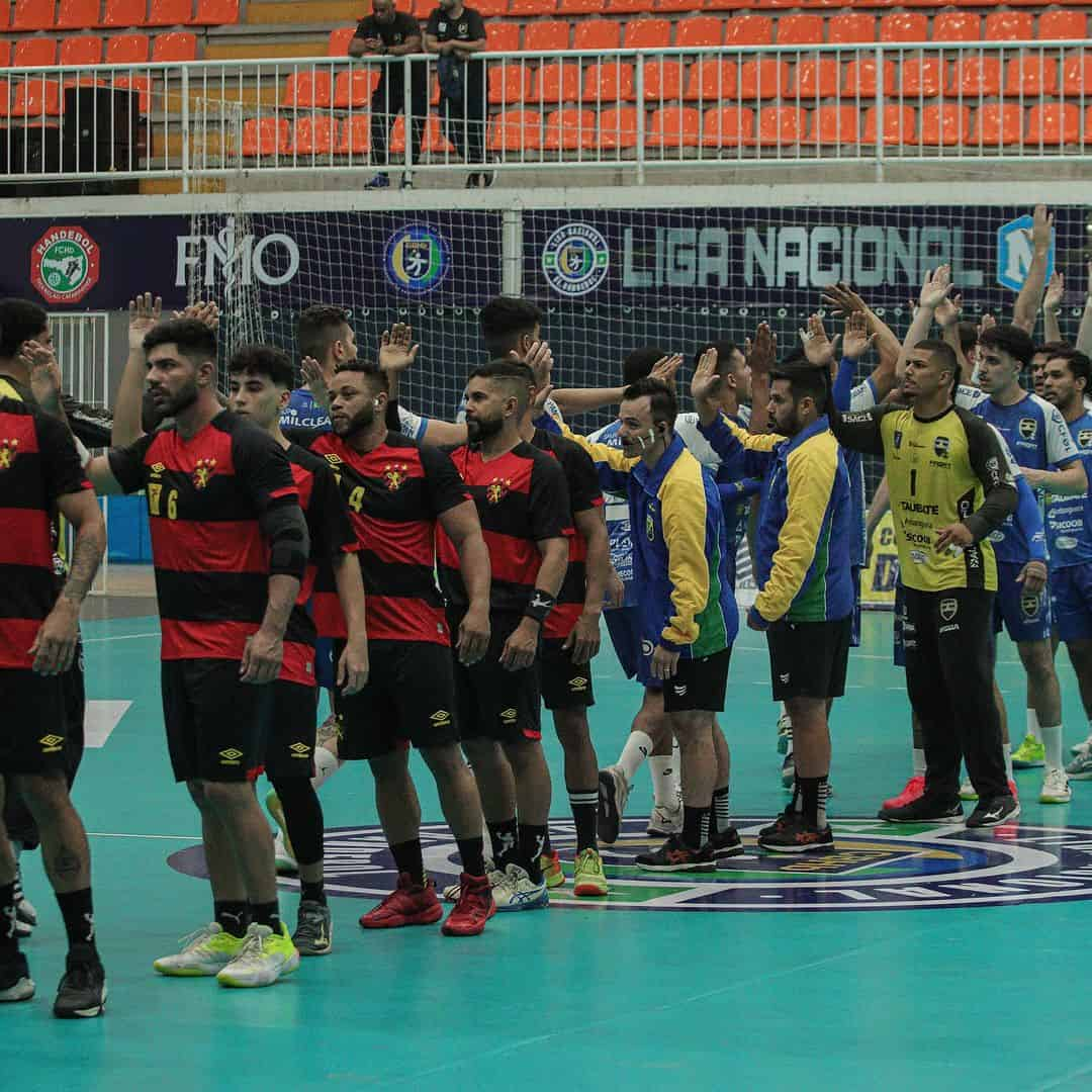 Sport está no Grupo A da Liga Nacional de Handebol, principal competição brasileira da modalidade 