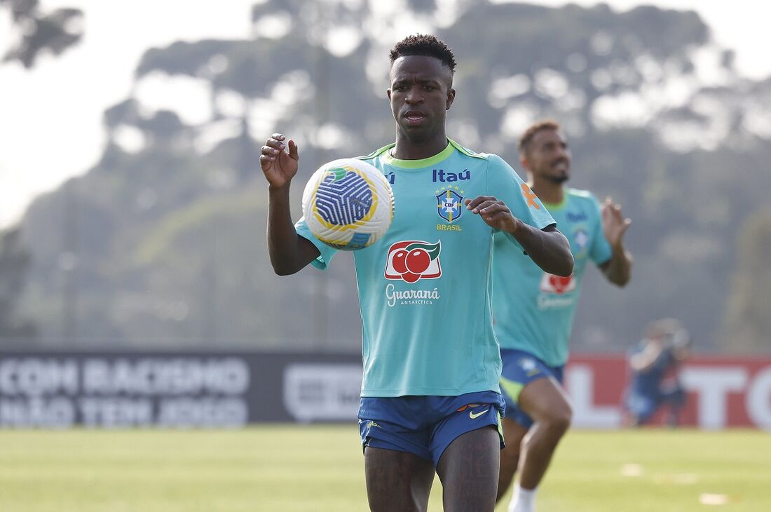 Vinícius Júnior, atacante da Seleção