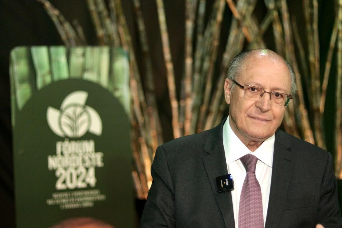 O vice-presidente Geraldo Alckmin participou da abertura do Fórum Nordeste 2024