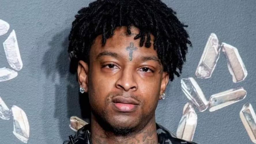 O rapper britânico 21 Savage 