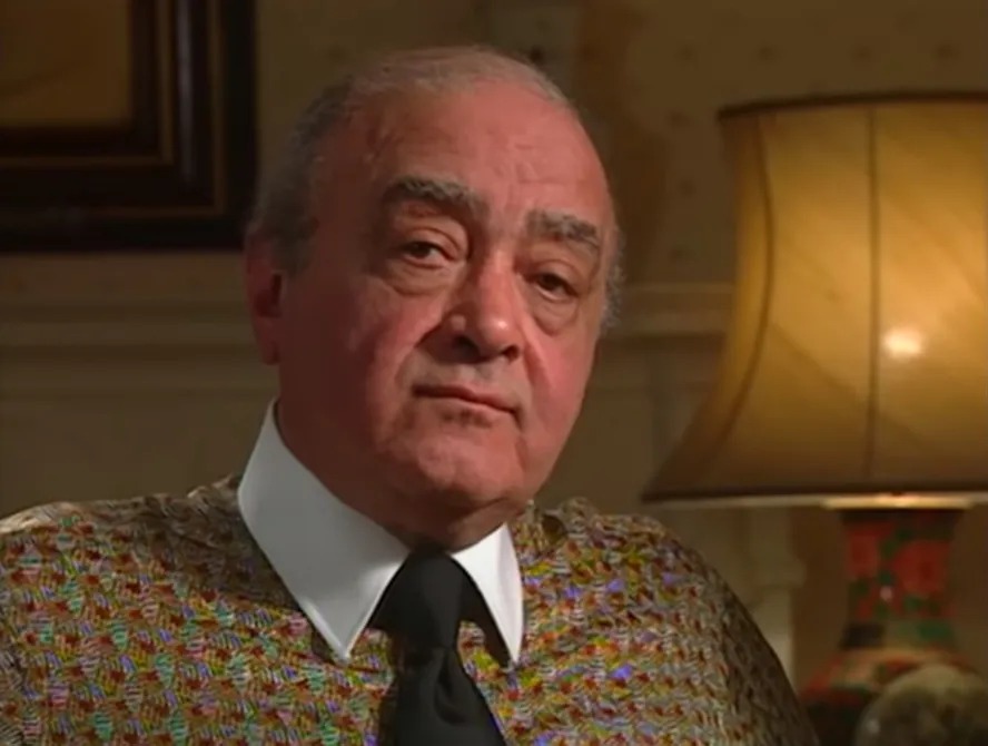 Mohamed Al-Fayed era pai de Dodi, ex-namorado da princesa Diana