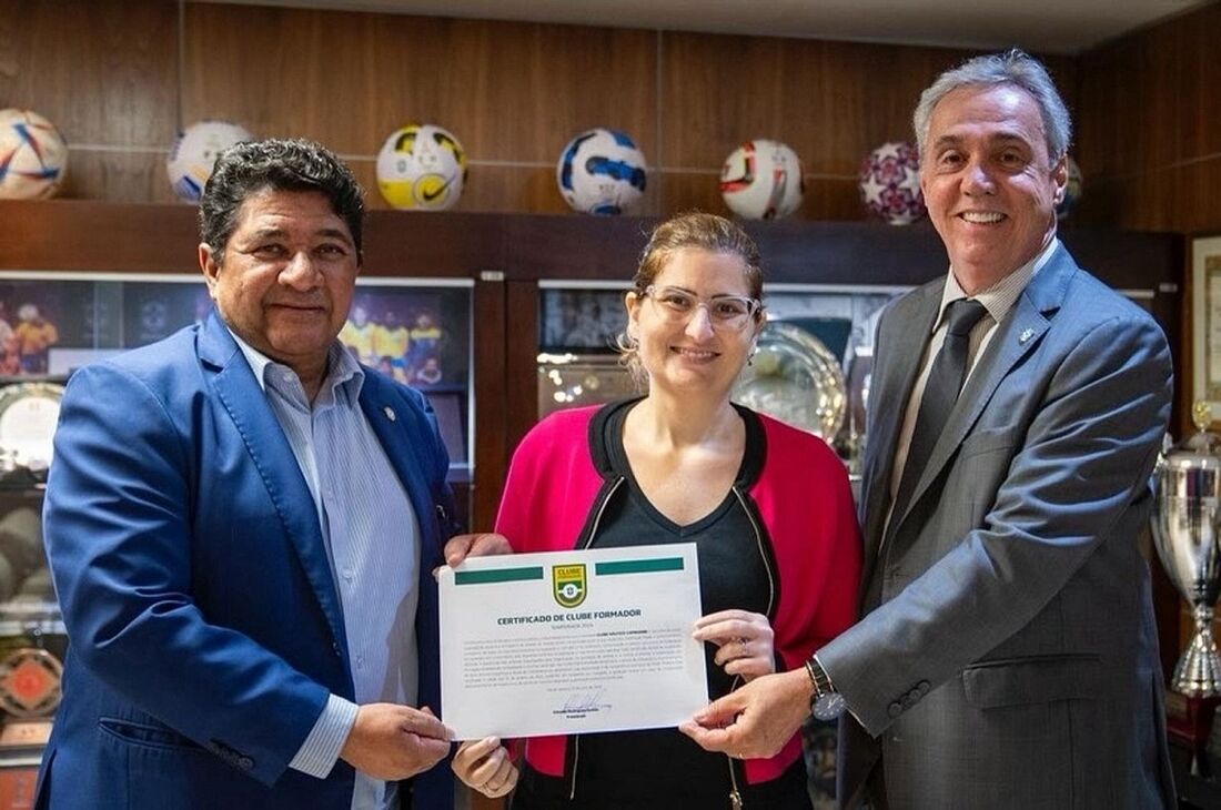 Náutico recebe certificado de Clube Formador