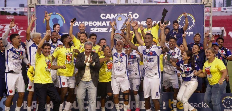 Jaguar conquista título da Série A2 do Campeonato Pernambucano 