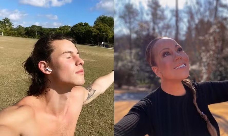 Mariah Carey já fez piada com Shawn Mendes no Instagram 