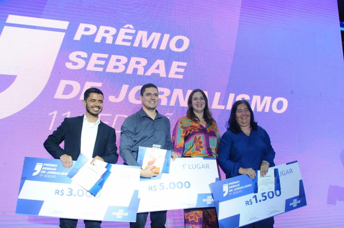 Sebrae Pernambuco reconhece trabalhos de jornalistas em evento para imprensa