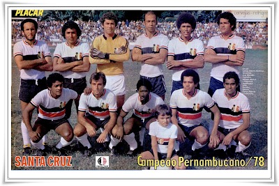 Equipe do Santa Cruz em 1978