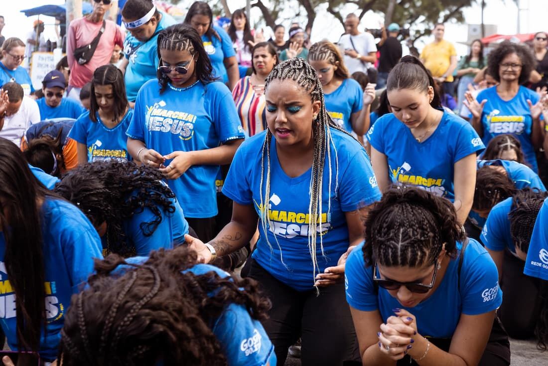 Marcha para Jesus acontece há 26 anos em Boa Viagem e agora ganha as ruas de Olinda