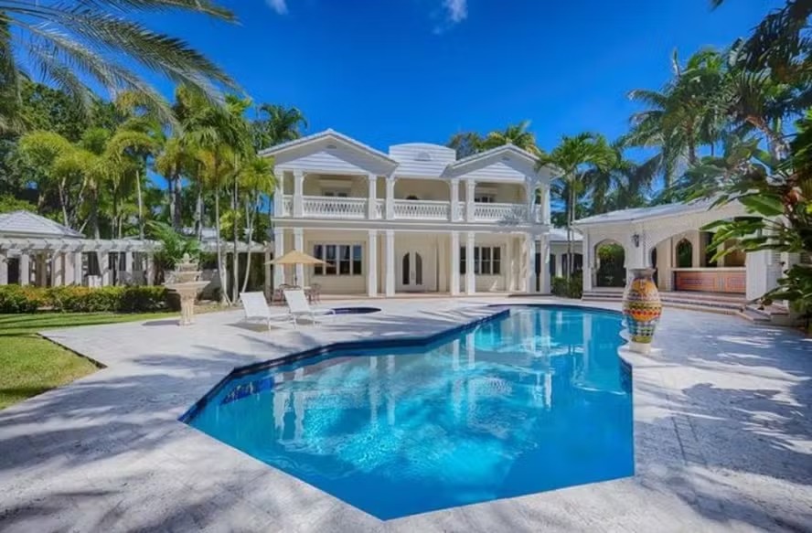 Imagem de casa em Biscayne Bay que Diddy comprou em 2021 