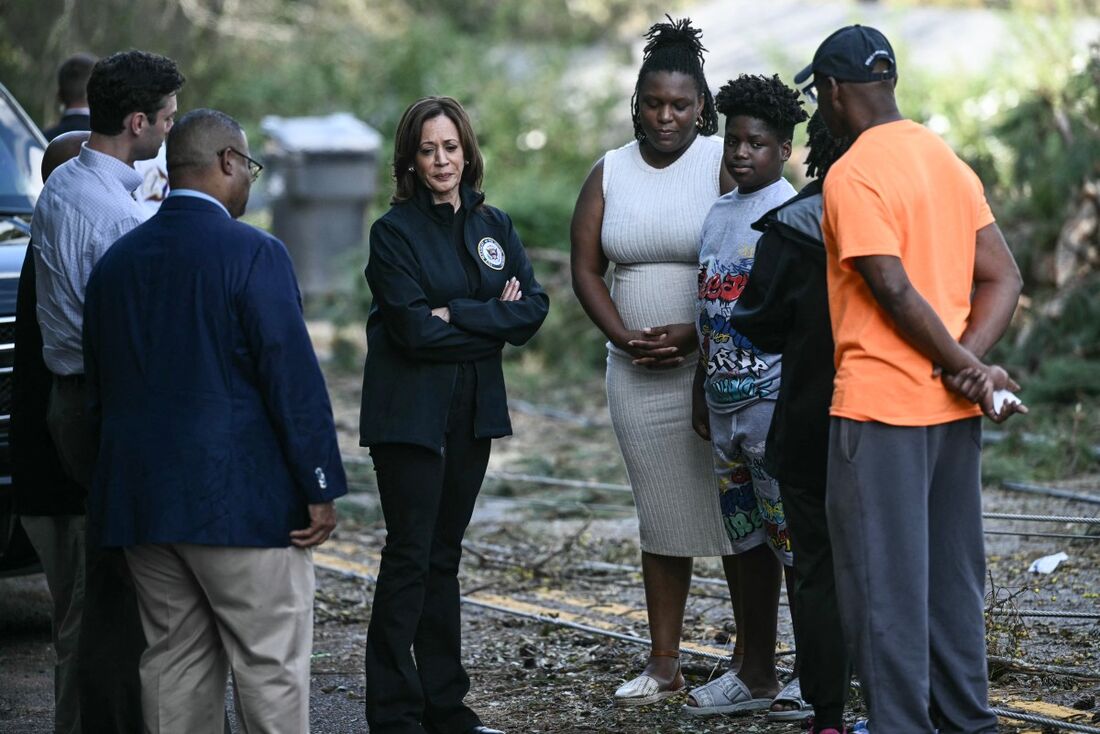 A tempestade política em torno do furacão Helene ocorre enquanto Biden e Kamala enfrentam uma série de crises