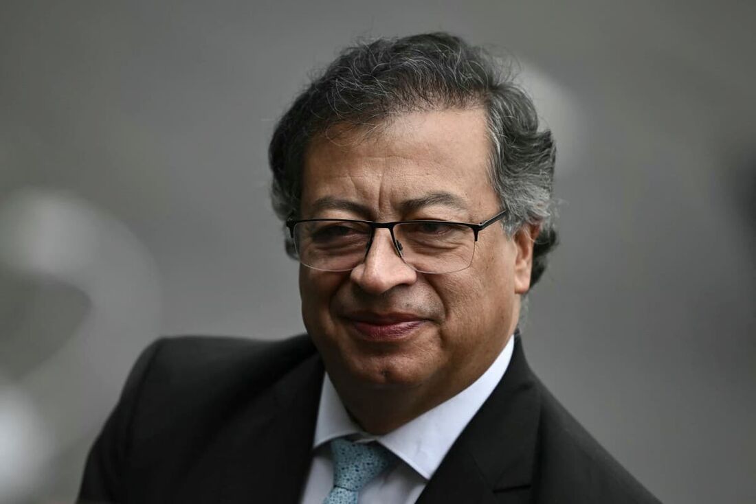 O presidente da Colômbia, Gustavo Petro