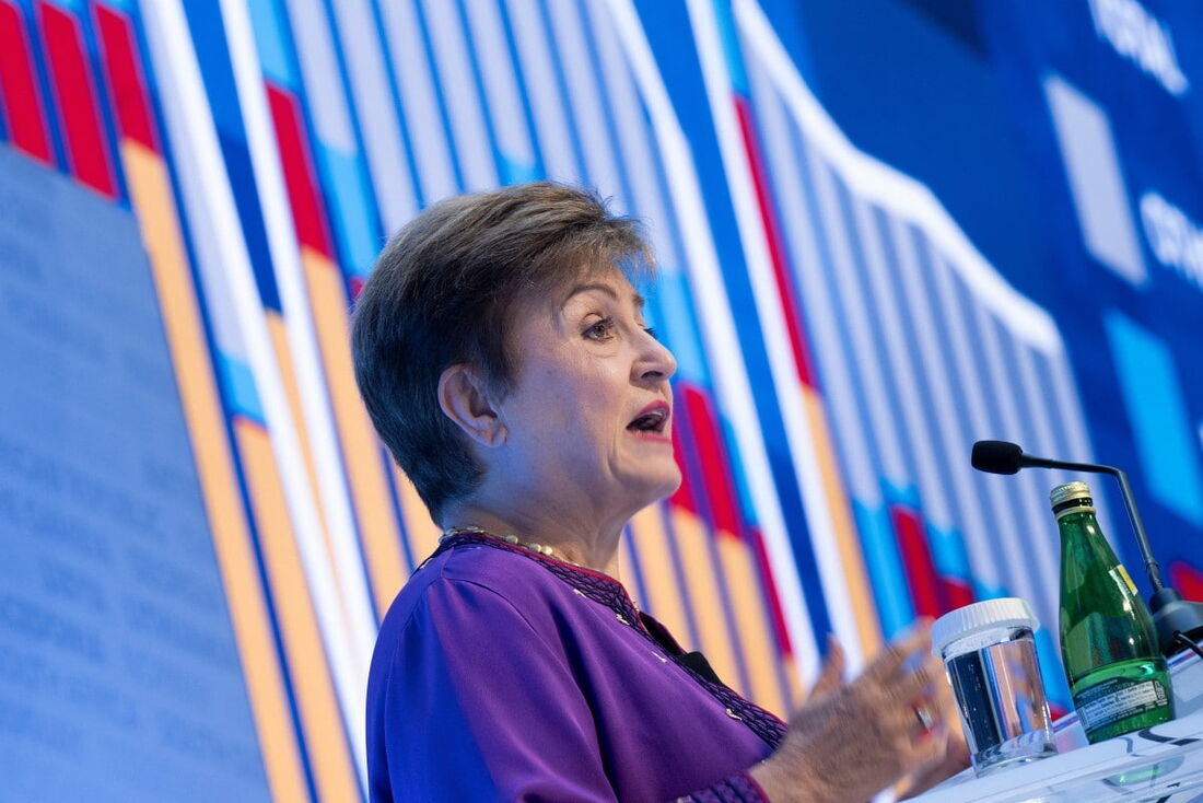 A diretora-gerente do Fundo Monetário Internacional, Kristalina Georgieva