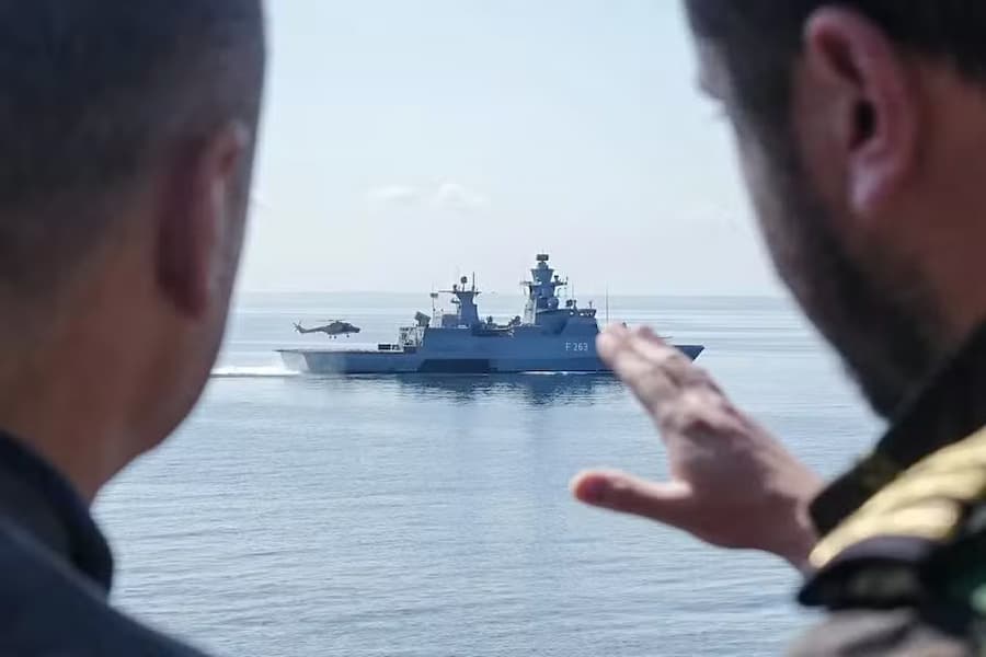 Alemanha inaugurou um novo centro de comando naval da Otan no Mar Báltico 