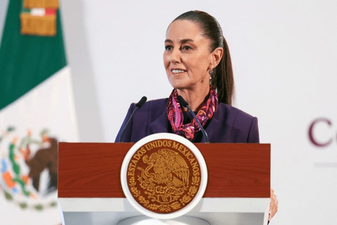 Presidente do México Claudia Sheinbaum 