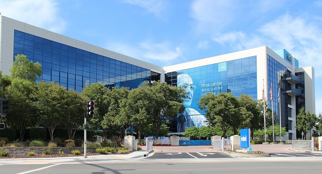 Sede da Intel em Santa Clara, Califórnia