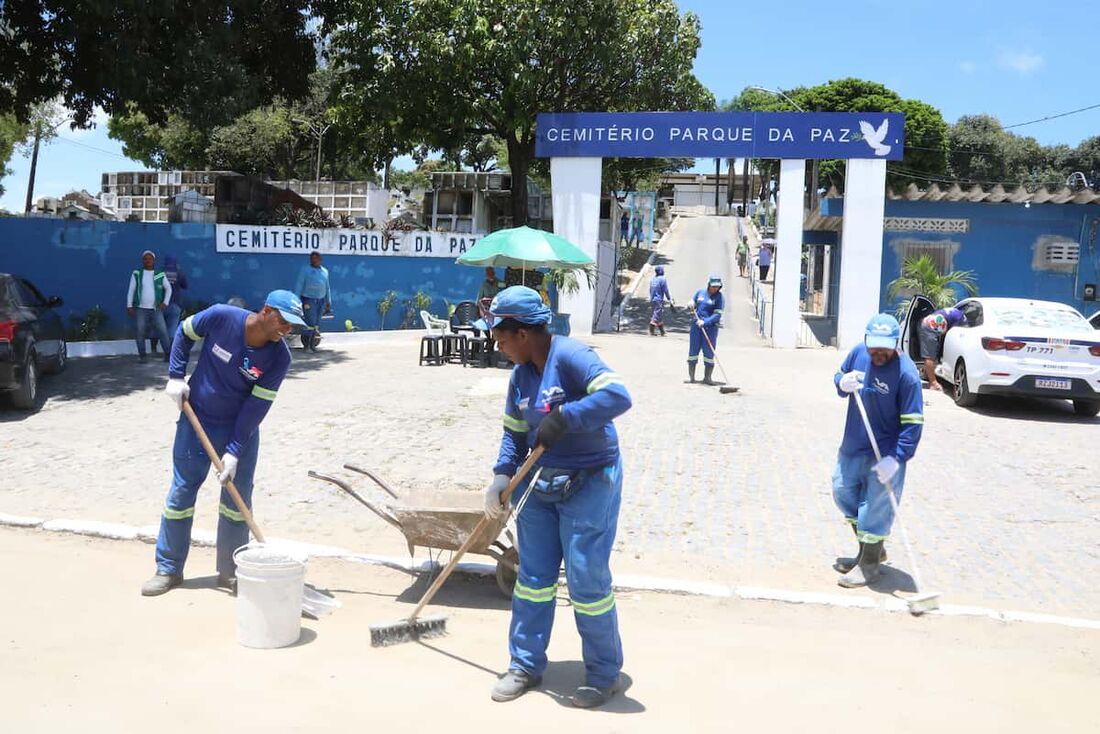 Cemitérios da RMR se preparam para receber visitantes no Dia de Finados (2)