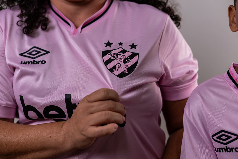 Nova camisa do Sport em homenagem ao Outubro Rosa