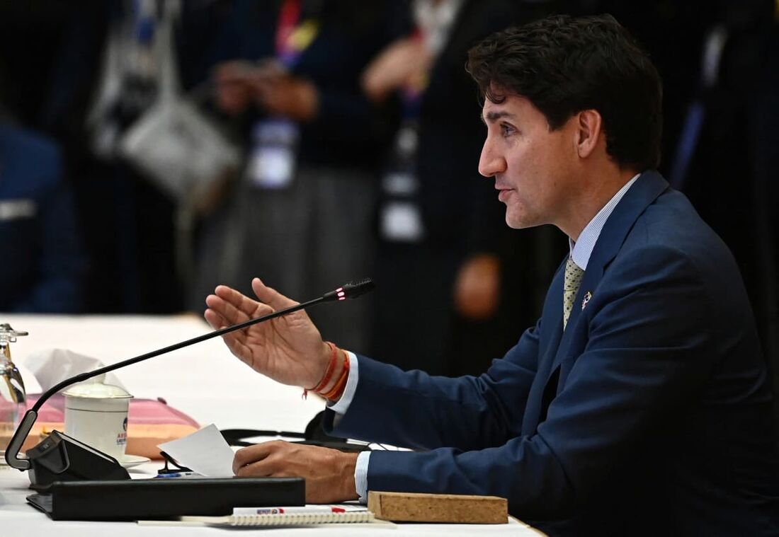 O primeiro-ministro do Canadá, Justin Trudeau