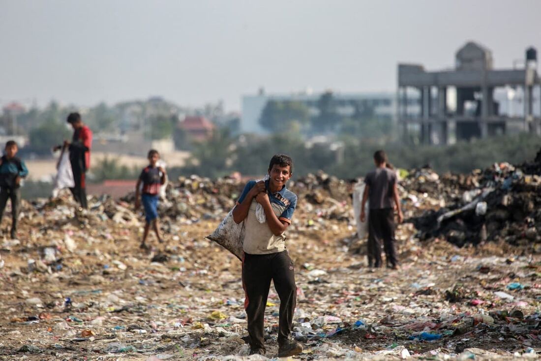 A projeção é que a insegurança alimentar catastrófica atinja 16% da população do território palestino 