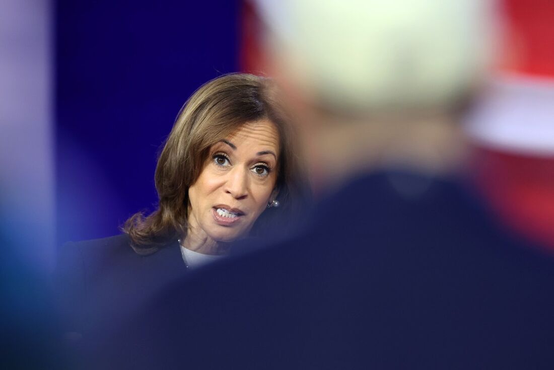 Kamala Harris, candidata à presidência dos Estados Unidos