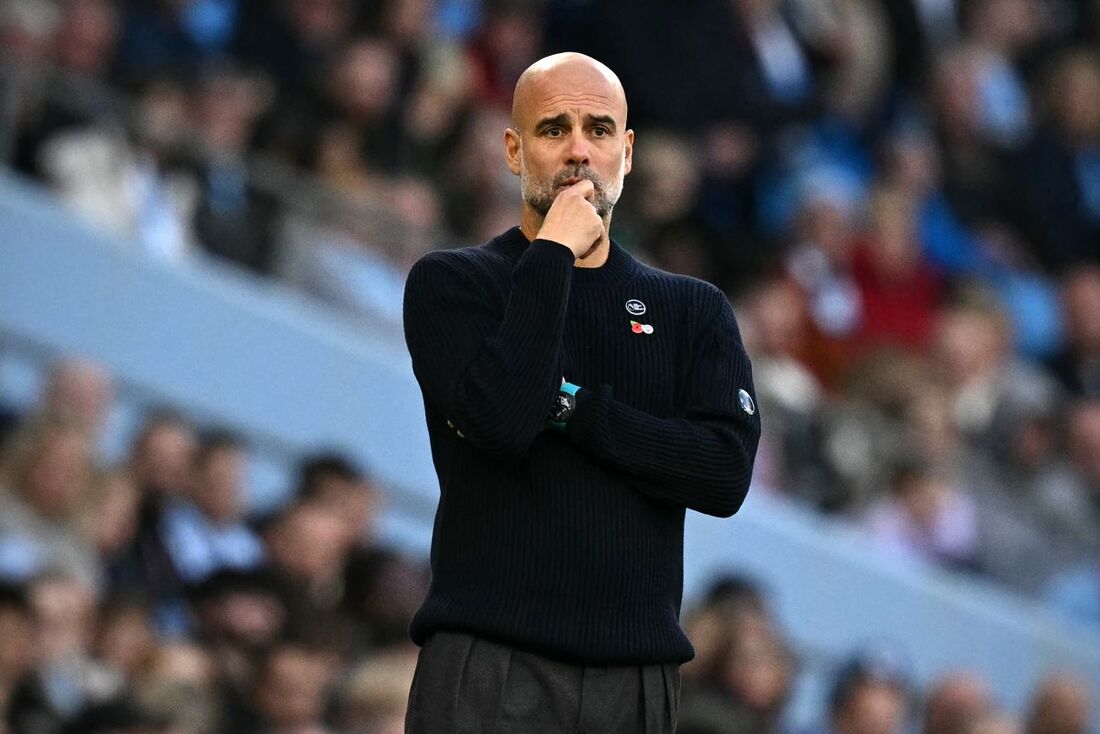 Pep Guardiola, técnico do Manchester City