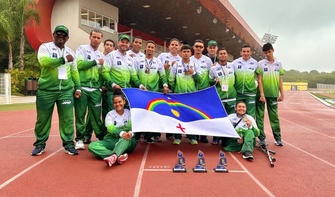 Equipe de atletismo paralímpico sub-20 da APA