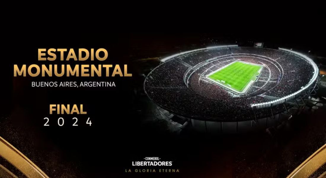 Conmebol anuncia final da Libertadores 2024 no Monumental de Núñez