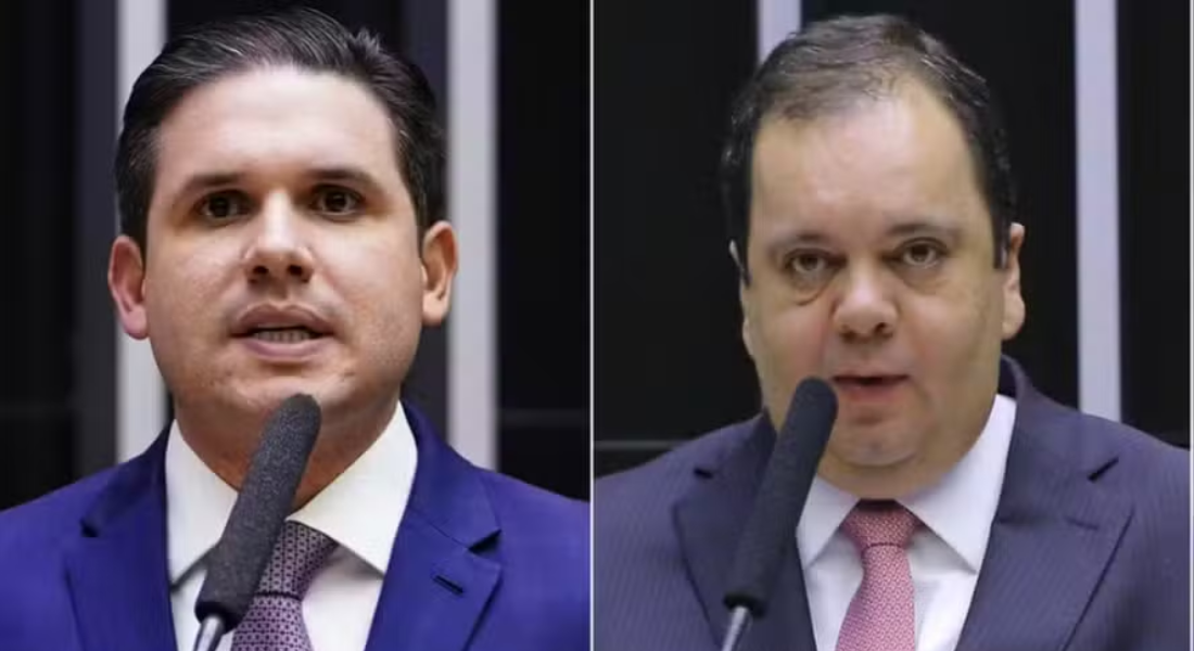 Hugo Motta e Elmar Nascimento