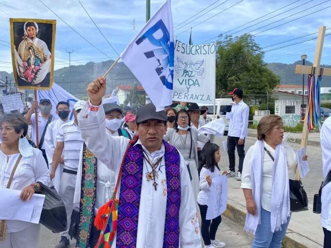 Padre indígena Marcelo Pérez é assassinado no México  Foto: Reprodução