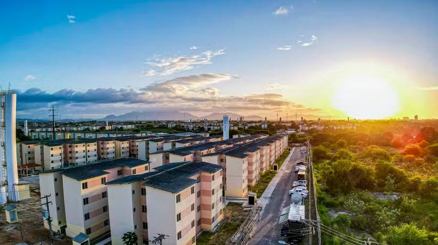 Edifícios com apartamentos do Minha Casa Minha Vida em Fortaleza, Ceará 