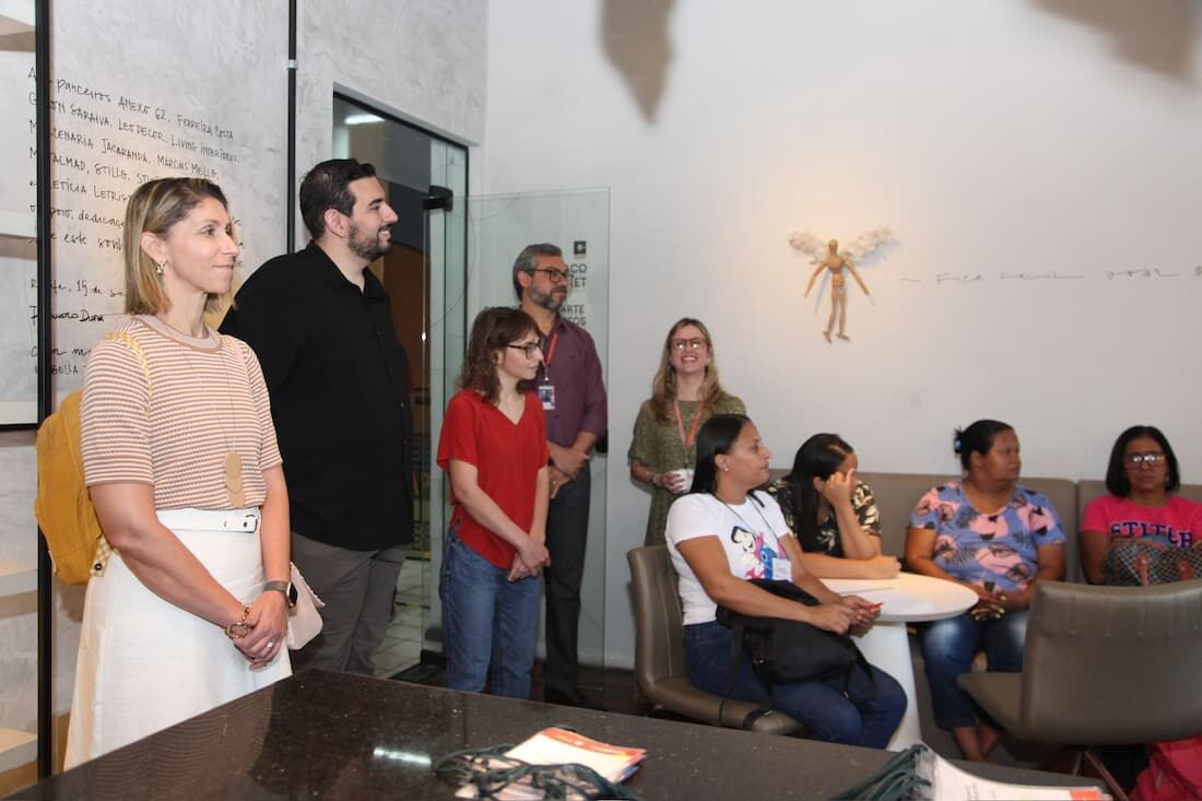 Secretária de desenvolvimento social de São Paulo, Andrezza Rosalém visita a Casa Zero