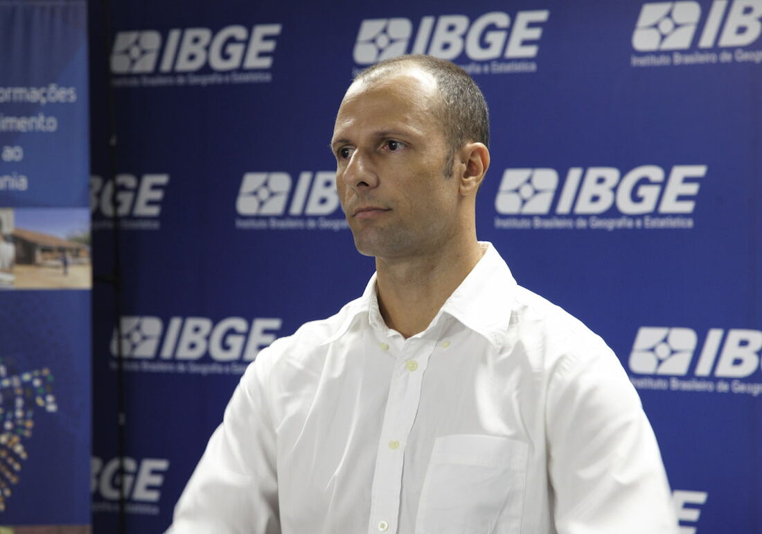 Rodrigo Lobo, gerente da Pesquisa Mensal de Serviços, do IBGE