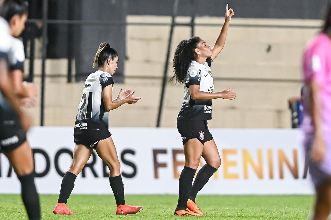 Corinthians bate Adiffem por 8 a 0 pela 2ª rodada da Copa Libertadores Feminina