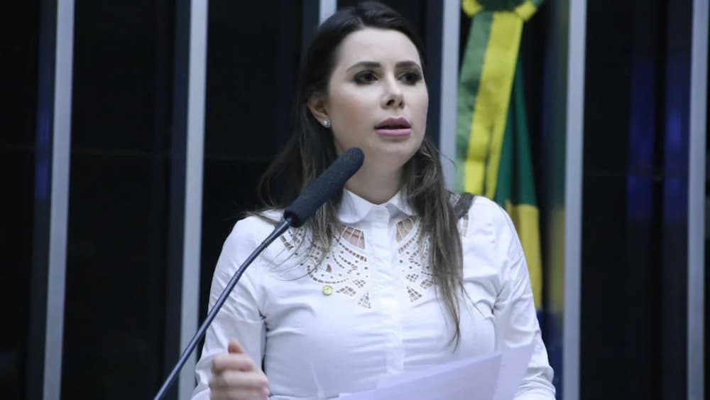 A presidente da Comissão de Constituição e Justiça (CCJ) da Câmara dos Deputados, Caroline de Toni (PL-SC) 