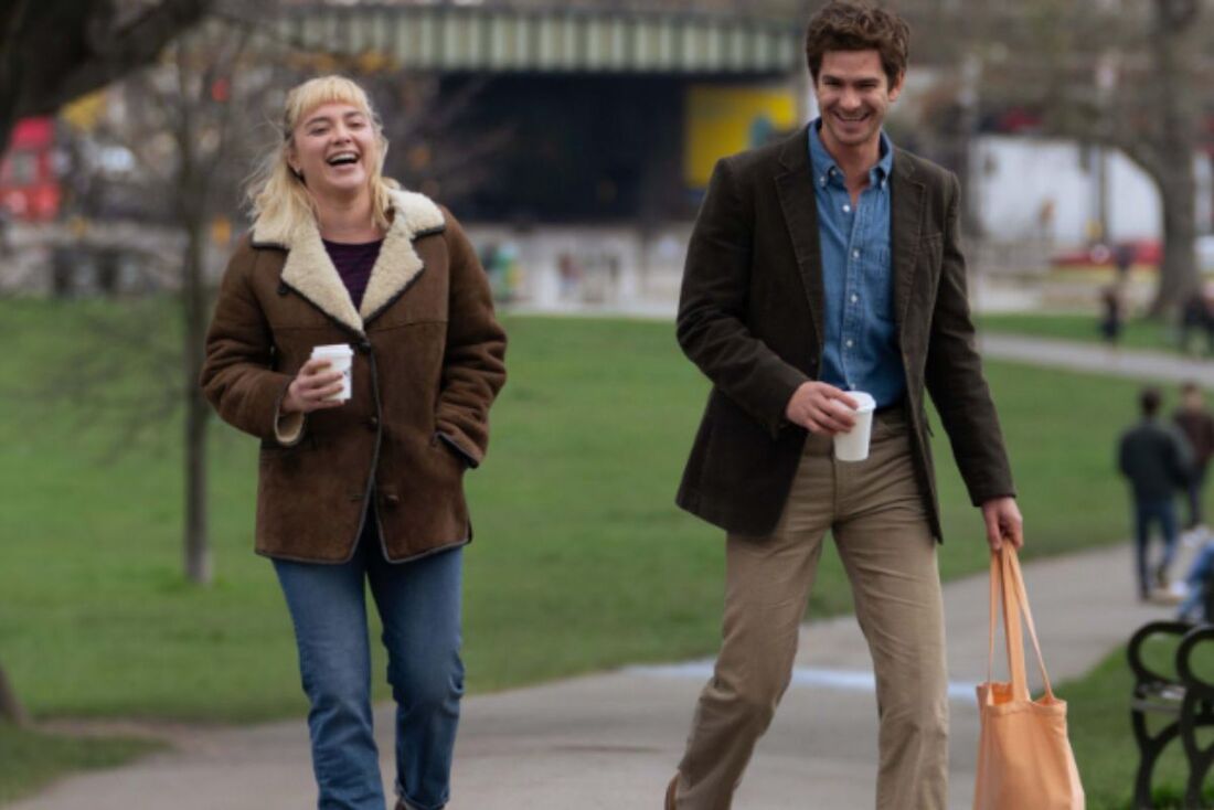 "Todo Tempo Que Temos" é a primeira produção que Andrew Garfield e Florence Pugh protagonizam juntos