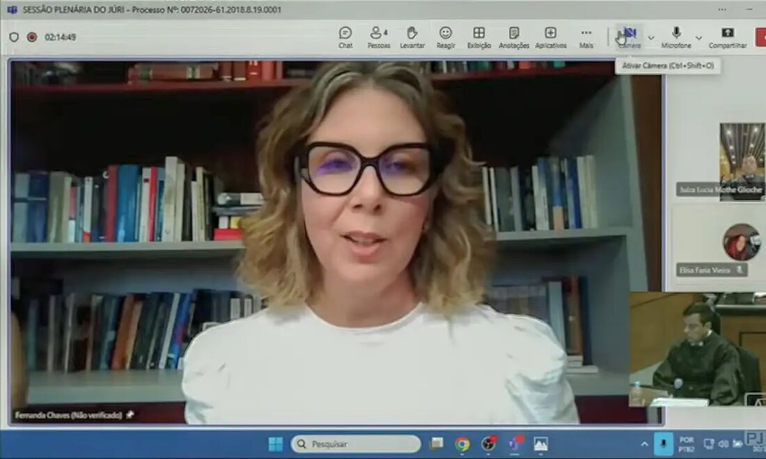 Fernanda Chaves, ex-assessora da vereadora Marielle Franco