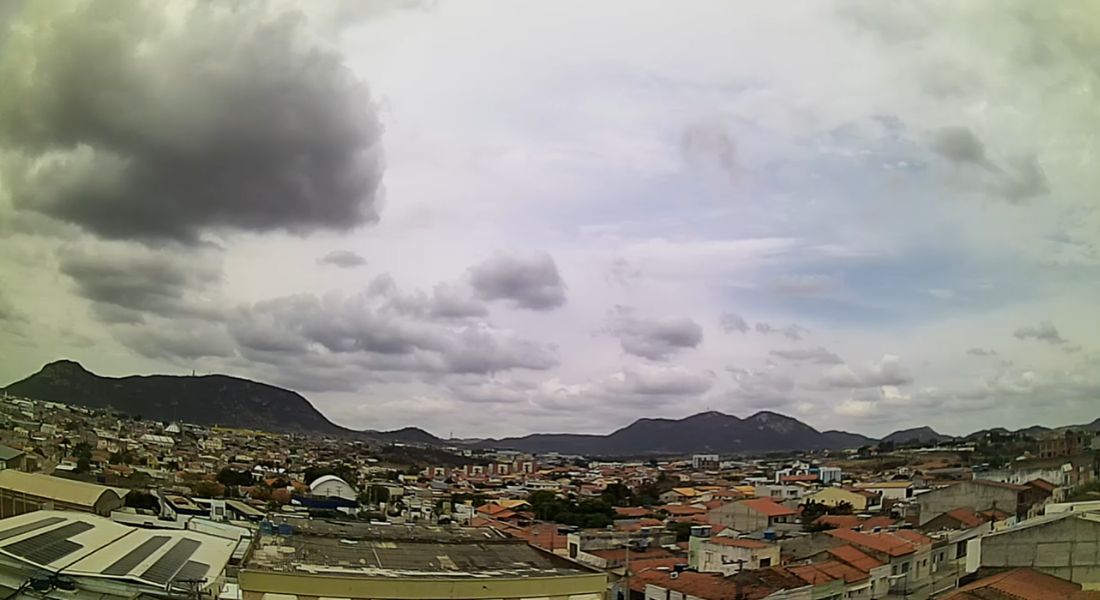 Vista de Salgueiro, uma das cidades que pode ser afetada pelas chuvas, segundo o Inmet